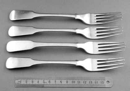 Cape Silver Tableforks (Set of 4) - Lodewyk Beck